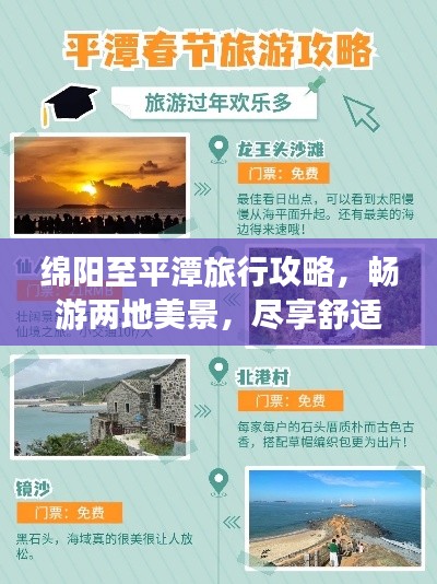 绵阳至平潭旅行攻略,畅游两地美景,尽享舒适之旅!