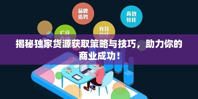 揭秘独家货源获取策略与技巧，助力你的商业成功！