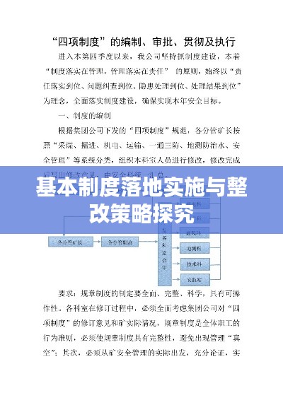 基本制度落地实施与整改策略探究