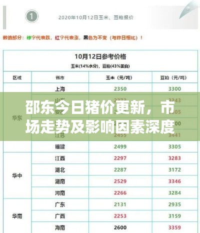 邵东今日猪价更新,市场走势及影响因素深度解析