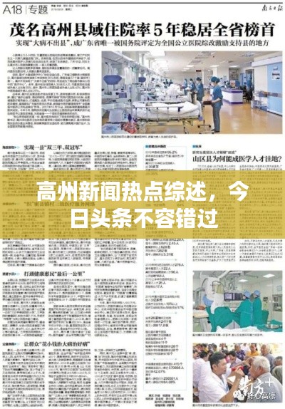 高州新闻热点综述，今日头条不容错过