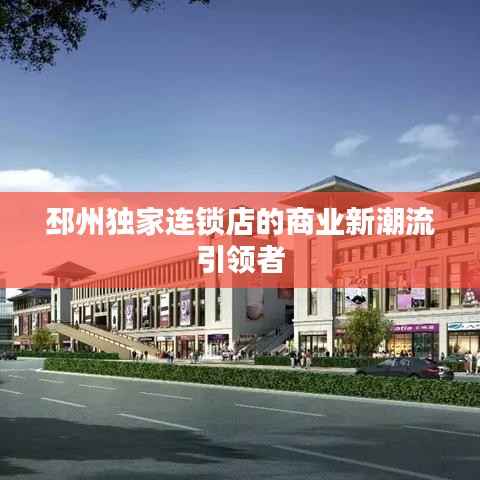 邳州独家连锁店的商业新潮流引领者