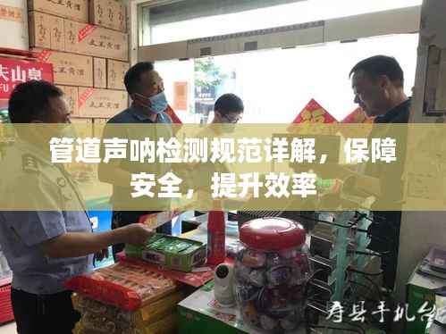 管道声呐检测规范详解，保障安全，提升效率