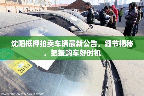 沈阳抵押拍卖车辆最新公告，细节揭秘，把握购车好时机