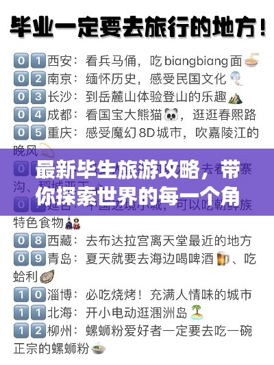最新毕生旅游攻略,带你探索世界的每一个角落