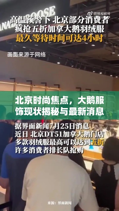 北京时尚焦点，大鹅服饰现状揭秘与最新消息探讨