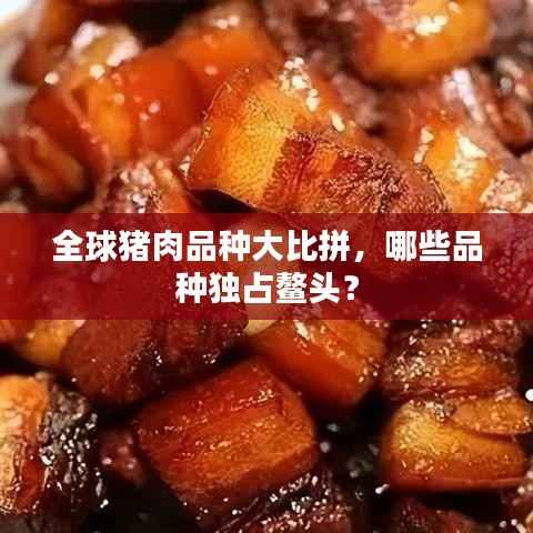 全球猪肉品种大比拼,哪些品种独占鳌头?