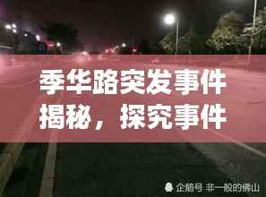 季华路突发事件揭秘,探究事件背后的真相