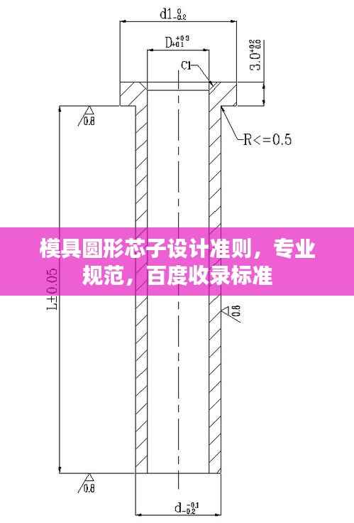 模具圆形芯子设计准则,专业规范,百度收录标准