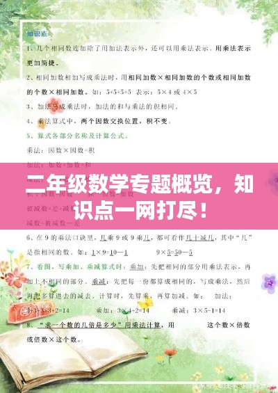 二年级数学专题概览，知识点一网打尽！