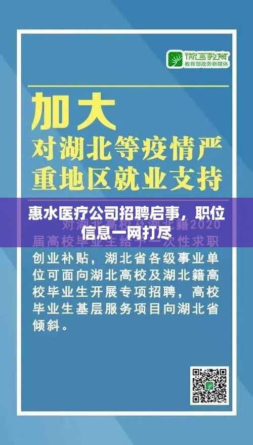 惠水医疗公司招聘启事,职位信息一网打尽