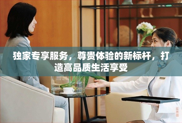 独家专享服务，尊贵体验的新标杆，打造高品质生活享受