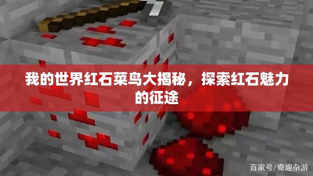 我的世界红石菜鸟大揭秘，探索红石魅力的征途