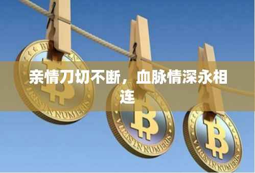 亲情刀切不断，血脉情深永相连