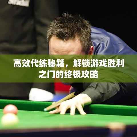 高效代练秘籍,解锁游戏胜利之门的终极攻略