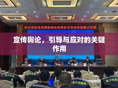 宣传舆论,引导与应对的关键作用