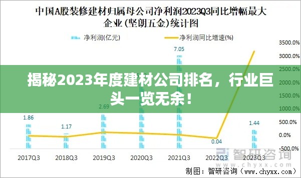 揭秘2023年度建材公司排名，行业巨头一览无余！