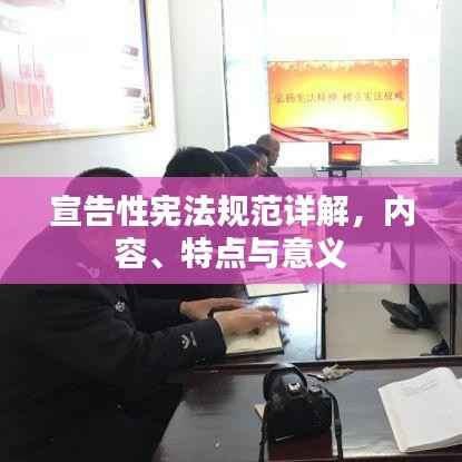 宣告性宪法规范详解，内容、特点与意义
