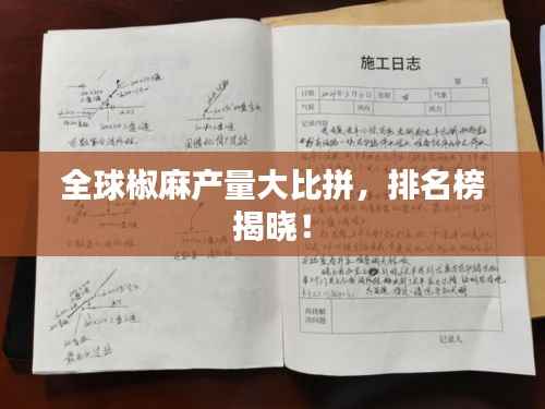 全球椒麻产量大比拼,排名榜揭晓!