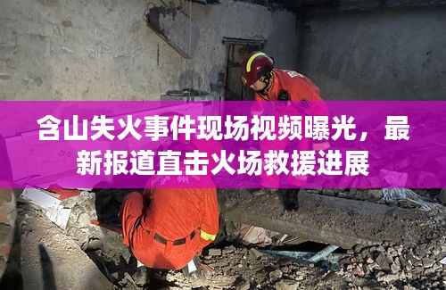 含山失火事件现场视频曝光,最新报道直击火场救援进展