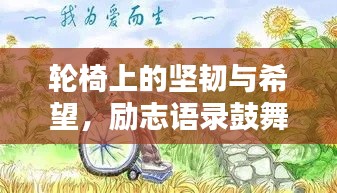 轮椅上的坚韧与希望，励志语录鼓舞人心！